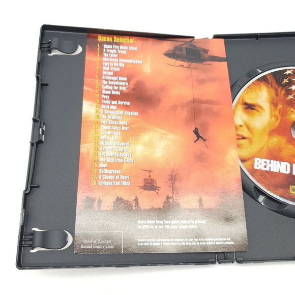 Behind Enemy Lines (DVD, 2001) Gene Hackman, Owen Wilson - Picture 5 of 6